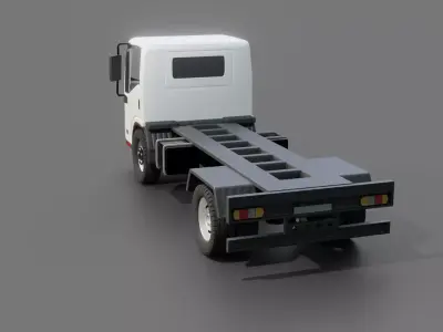 Isuzu M27 Cab Chassis 3D model