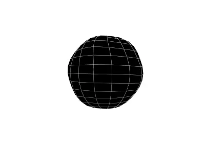 Fish Balls v2 001 Low-poly 3D model