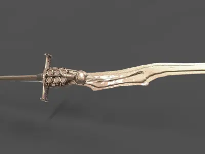 Sci-Fi Jet Sword Sci-Fi 2  3D model