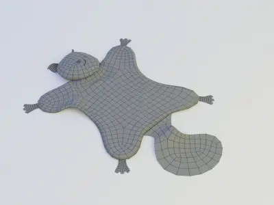 Squirrel Plush 3D model