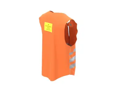 Safety Vest 3D model