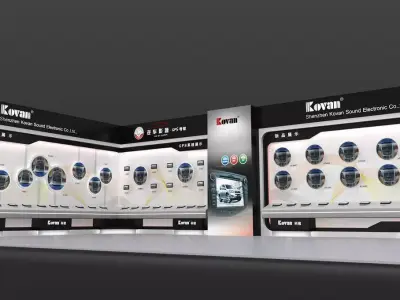 Exhibition - Area -10X6-3DMAX2009-021 3D model