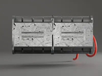 3D Model of SIFY Generator Low-poly 3D model