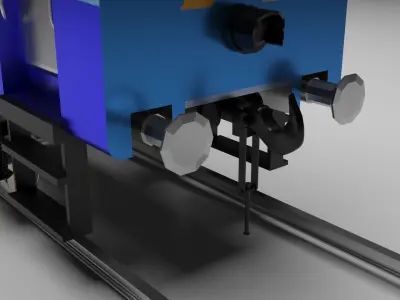 Express Train 3D model