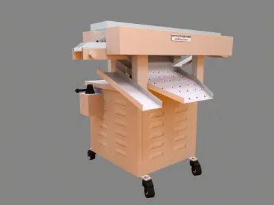 Defolier Machine Low-poly 3D model