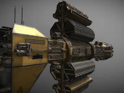 6EAS Agamemnon 3D model