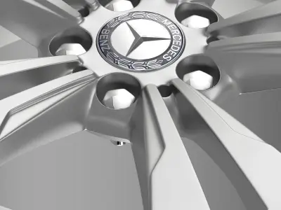 Mercedes Benz S 350 rim 3D model