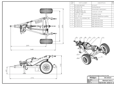 WG 0018 - Attachment carrier 3D model
