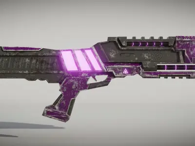 Sci fi Shotgun 3D model