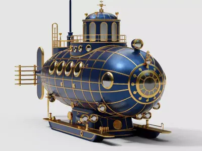 Tourist Submersible 3D model