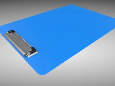 Clipboard Low-poly 3D model purchase