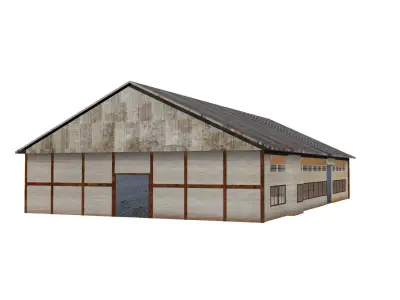 hanger 3D model