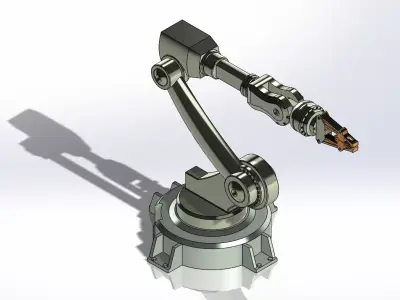 Robotic Arm 3D Model Free 3D model