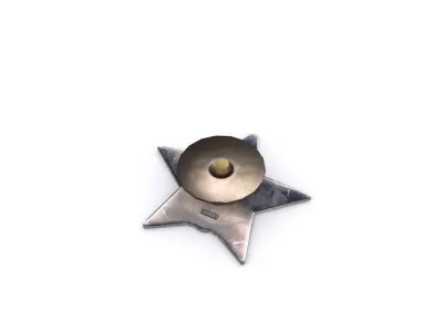 Order of the Red Star Free low-poly 3D model