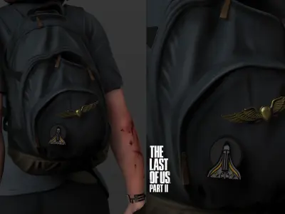 Ellie - The Last of Us Part 2 3D print model