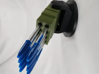 Military Missile Launcher Pen Pencil Holder Organizer 3D print model