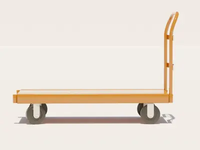 Platform Truck 3D model