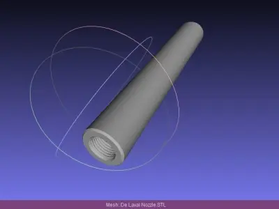 De Laval Nozzle Free 3D model
