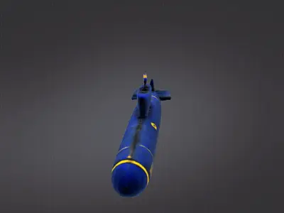 Submarine 3D print model