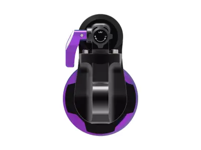 Motorcycle Shock  Low-poly 3D model