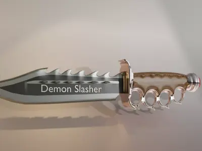 knife demon slasher 3D model