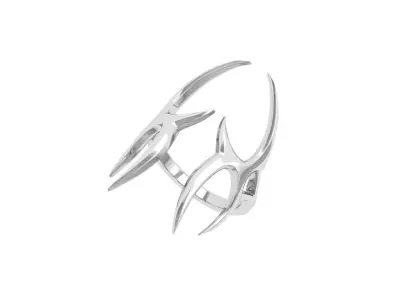  Loki Helmet Shaped Unisex Ring  3D print model