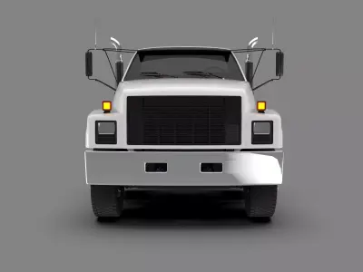 GMC TopKick Heavy Duty Truck 3D model