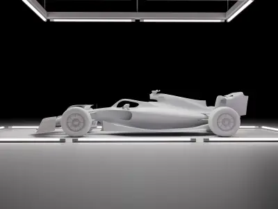 F1 2022 Concept car Free 3D model