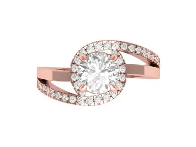 Wedding Ring 3D print model 100