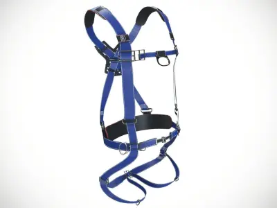 security harness 3d model 3D model