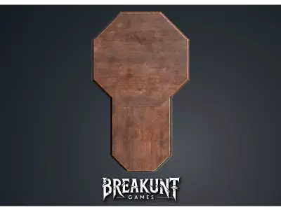 Wall Clock 1 - Clocks 1900s 3D model