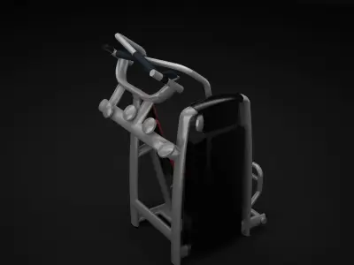 Chest Incline Machine 3D model