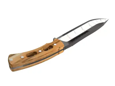 HUNTING KNIFE 3D model purchase
