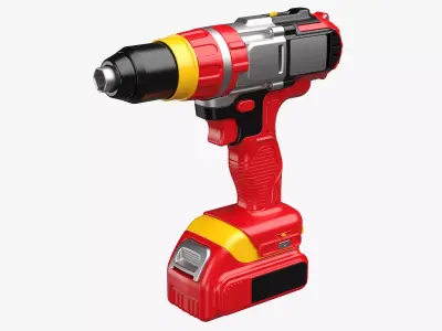  Hand Drill 10 3D model