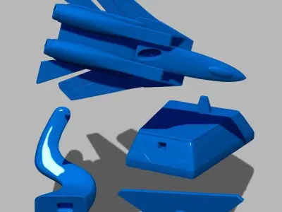 F-14 TOMCAT MAVERICK TopGun 3D print model