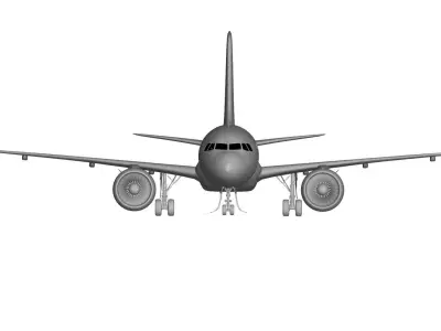 Airbus A320 3D model order