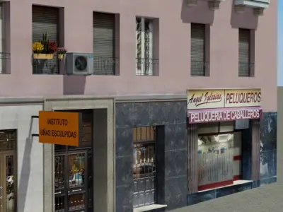 Building Low-poly 3D model get