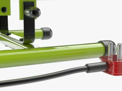 Halogen Work Light 1 3D model
