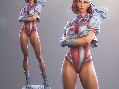 Noriko - Gunbuster 3D print model