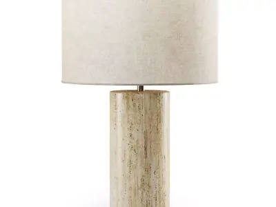 Night vintage table lamp  3D model