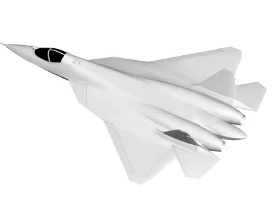 Sukhoi T-50 3D model purchase