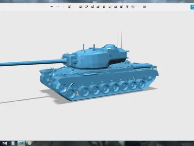 Heavy Tank T 29 3D print model