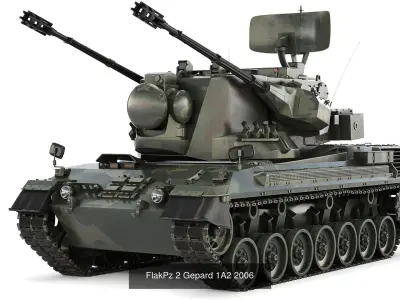 Military equipment of the German armed forces 3D Model Pack