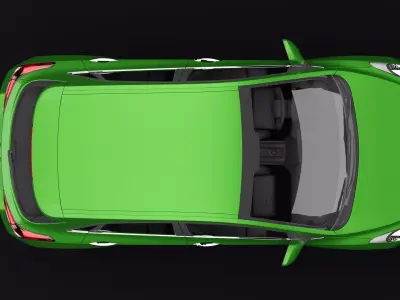 Hyundai i30 Green 3D model