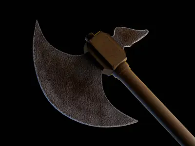 Battle Axe 3D model
