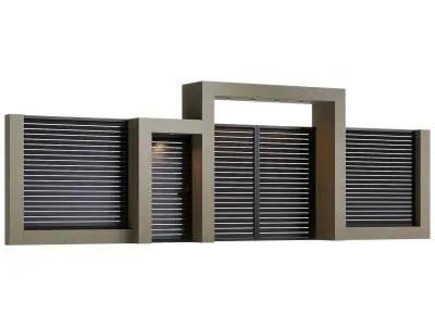 Fencing 42 3D model