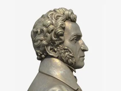 Alexander Sergeyevich Pushkin 3D model