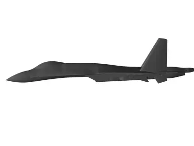Sukhoi Su-27 3D model purchase