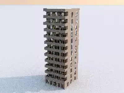 PREDIO 10 ANDARES 115 Free 3D model