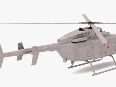 Fire Scout MQ-8C 3D model